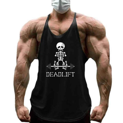 Men's Gym Muscle Workout Sleeveless Tank Top