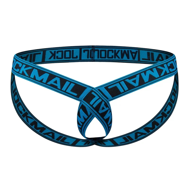 Jockstrap Men Underwear Sexy G String Tanga Hombre Thong Penis Pouch Panties Strap Lingerie Sissy Underpants