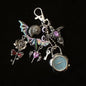 Original Hollow Heart Pocket Watch Chain Keychain Design Steampunk Clock Vintage Necklace Pendant Jewelry Watch Men Women Gift
