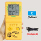 Rechargeable Portable Pocket Game Console Type-C Charge Retro Handheld Game Player with Switch for Tetris Machine Puzzle Toys