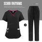Nurse Uniform Medical Scrubs Set Women