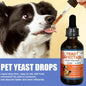 6ml Pet Yeast Infection Drops for Dogs & Cats Natural Herbal Supplement Support Gut Health & Immune System Easy to Administer