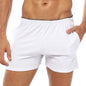ORLVS Brand Boxer Men Underwear Cotton Pouch Boxershorts Sleep Men Underpants Panties For Swim Or Boxers Shorts With Pocket