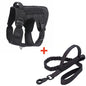 Tactical Military Vest Pet German Shepherd Golden Retriever Tactical Training Dog Harness and Leash Set For All Breeds Dogs