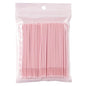 100PCS Micro Swab Applicator Eyelash Cleaning Brush Lash Extension Micro Brushes Cotton Swab Individual Eyelashes Removing Tool
