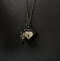 Original Hollow Heart Pocket Watch Chain Keychain Design Steampunk Clock Vintage Necklace Pendant Jewelry Watch Men Women Gift