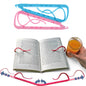 1 Pcs Book Reading Support Clip Pink Blue Bookends Office School Supplies Desk Accessories Organizer