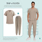 Unisex Nurse Scrubs Suit - Top & Pants