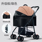 3-in-1 Pet Dog Stroller Dog Wagon with Removable Carrier Cat Stroller for Medium Dogs Up to 55lbs  dog carrier dog backpack