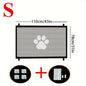 Pet Dog Barrier Fences Portable Folding Breathable Mesh Pet Safety Gate Isolated Networks Doorways Staircases Dog Fences