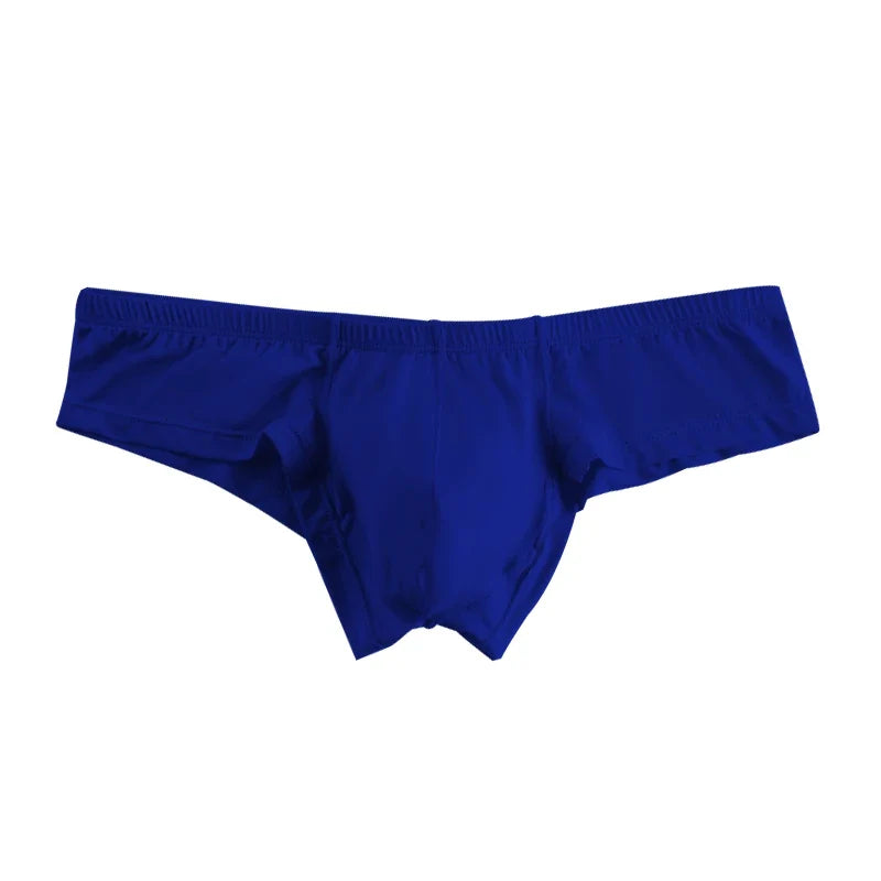ADANNU Briefs Male Underwear Nine Solid Colors Insensitivity Skin-friendly Color With Zero Independent Codpiece Men Sport Short
