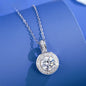 925 Sterling Silver Necklace Fashion Italian Silver Necklace Jewelry for Men and Women Plated 18k White Gold Necklace
