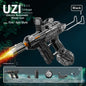 UZI Electric Water Gun with Lights Cool Electric Continuous Firing and Reloading Summer Water Play Kid’s Adult Toy Water Gun