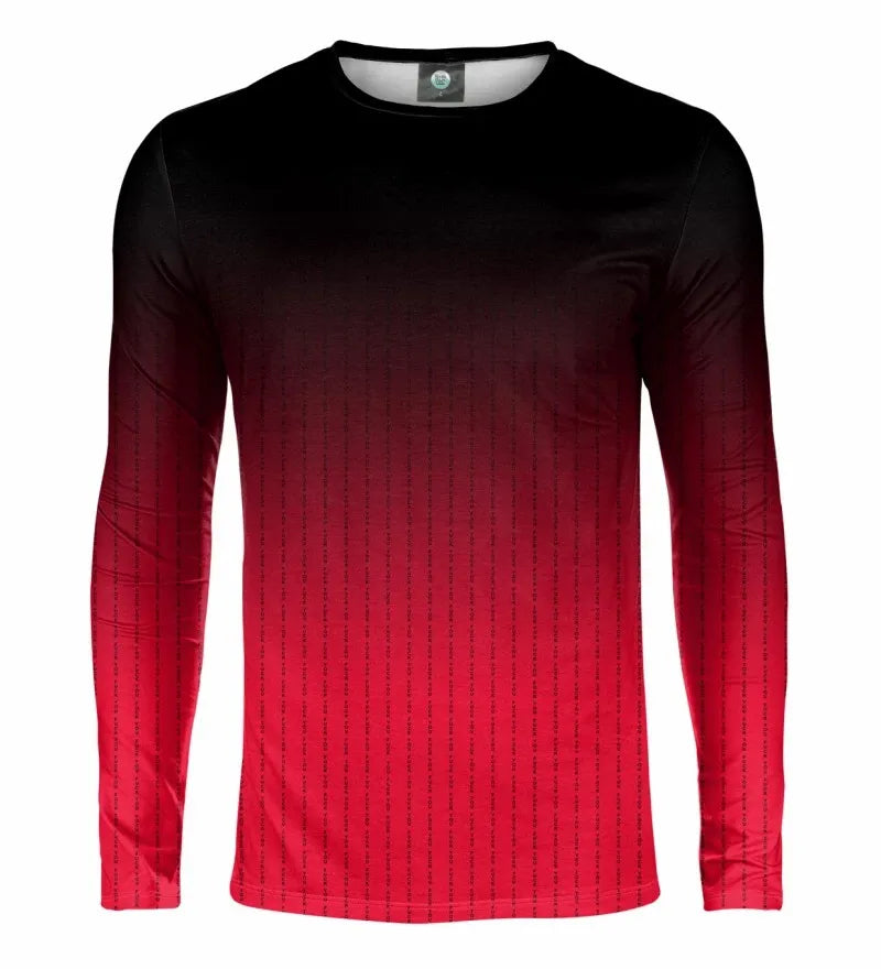 Spring and Autumn Fashion Long Sleeve Men's Abstract 3D Striped Gradient Solid Color Printing Loose Casual Hoodie