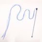 Long Ribbon Interactive Cat Toy Satin Ribbon Cat Teaser Rod Toy Kitten Playing Teaser Wand Pet Toy