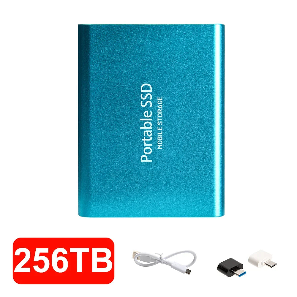 16TB High‑speed Portable External SSD USB 3.1 Type‑c External Hard