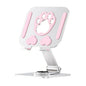 Portable Cat Paw Tablet Stand Adjustable Heat Dissipation Tablet Holder Multi Angle Metal Tablet Phone Bracket Universal