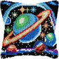 Latch Hook Rug Kit Pastel Embroidery Home decorations Pillow Case Set with Ergonomic Hook Tools