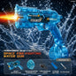 Electric Water Gun Automatic Water Blaster with LED Lights High Pressure Long Range Summer Beach Pool Outdoor Toy for Kids Adult