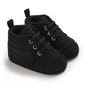 Baby Learning Walk Shoes, Striped PU Sports Shoes for Infants 0-18m
