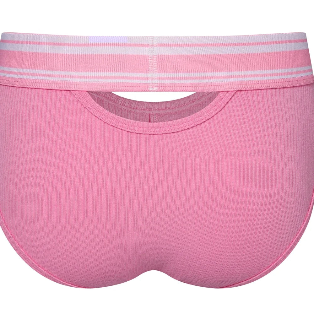 Men's Briefs Slip Sexy Men Underwear Brief Hollow U Convex Cotton Man Underpants Comfortable Cuecas Masculinas Sissy Panties