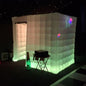 2025 Attractive Portable Lighted Inflatable Photo Booth LED Lighted Inflatable Photo Backdrops For Sale
