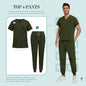Unisex Multicolor Medical Scrub Sets