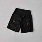 Nude High Waist Seamless Fitness Shorts with Pockets
