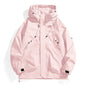 CHRLCK Unisex Waterproof Running Windbreaker