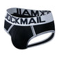 Men's Bottomless Gay Underwear Sexy Backless Briefs Jockstrap Sissy Penis Pouch Push Up Underpants Calzoncillos Hombre Slip