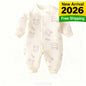 Autumn Baby Clothes Newbron Spring 100 Cotton Underwear Newborn Onesie
