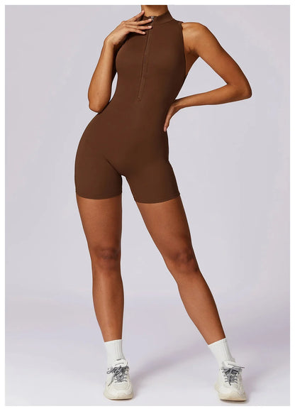 Women Jumpsuit Sleeveless Slim Activewear