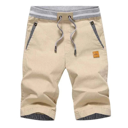 Men's Cotton Linen Casual Summer Shorts 4XL