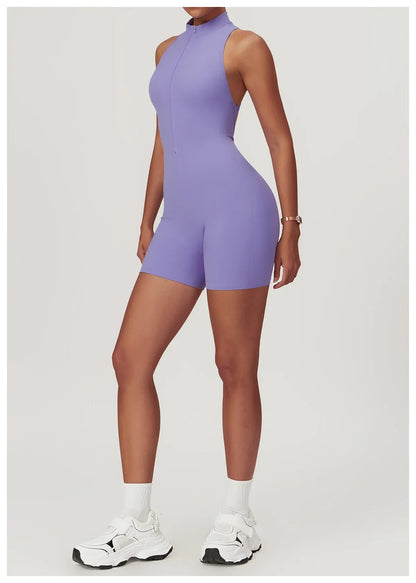 Women Jumpsuit Sleeveless Slim Activewear