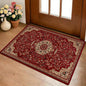 Mysterious Red Persian Carpet Floor Mat Cozy Flannel Soft Thick Non-Slip Mat For Living Room Bedroom Kitchen Decor Rugs