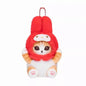 Kawaii Frog & Kitty Plush Keychain