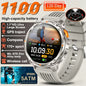 New T-REX3 Ultra 1100mAh Battery SmartWatch 10ATM Waterproof GPS Compass Flashlight 1.7" AMOLED HD Call Sports Smart Watch Men