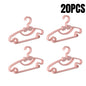5-50pcs Baby Hangers Plastic Kids Clothes Storage Hanger for Nursery