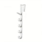 1pc Bedroom Door Hanger Clothes Hanging Rack Over the Door Plastic