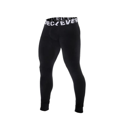 Men's Sexy Compression Pants Tights Leggings Running Training Sport Fitness Modal Fit Joggings Workout Trousers Elastic