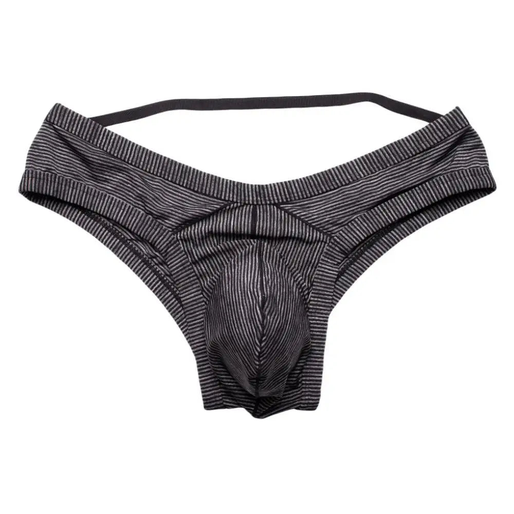 Sexy Mens Briefs Open Butt Underpants Sexy Underwear Briefs Breathable Stretch Big U Convex Pouch Design Panties for Man