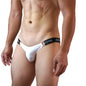 Mens Slip Bikini Jockstrap Mens Panties Ice Silk Underwear Sissy Sexy Panties Thongs Leg Strap Lingerie Male Jockstrap T-back
