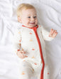 Sailboat Bamboo Convertible Footed Onesie
