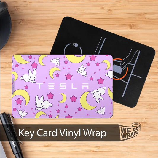 Moon Rabbit | NFC Key Card Wrap