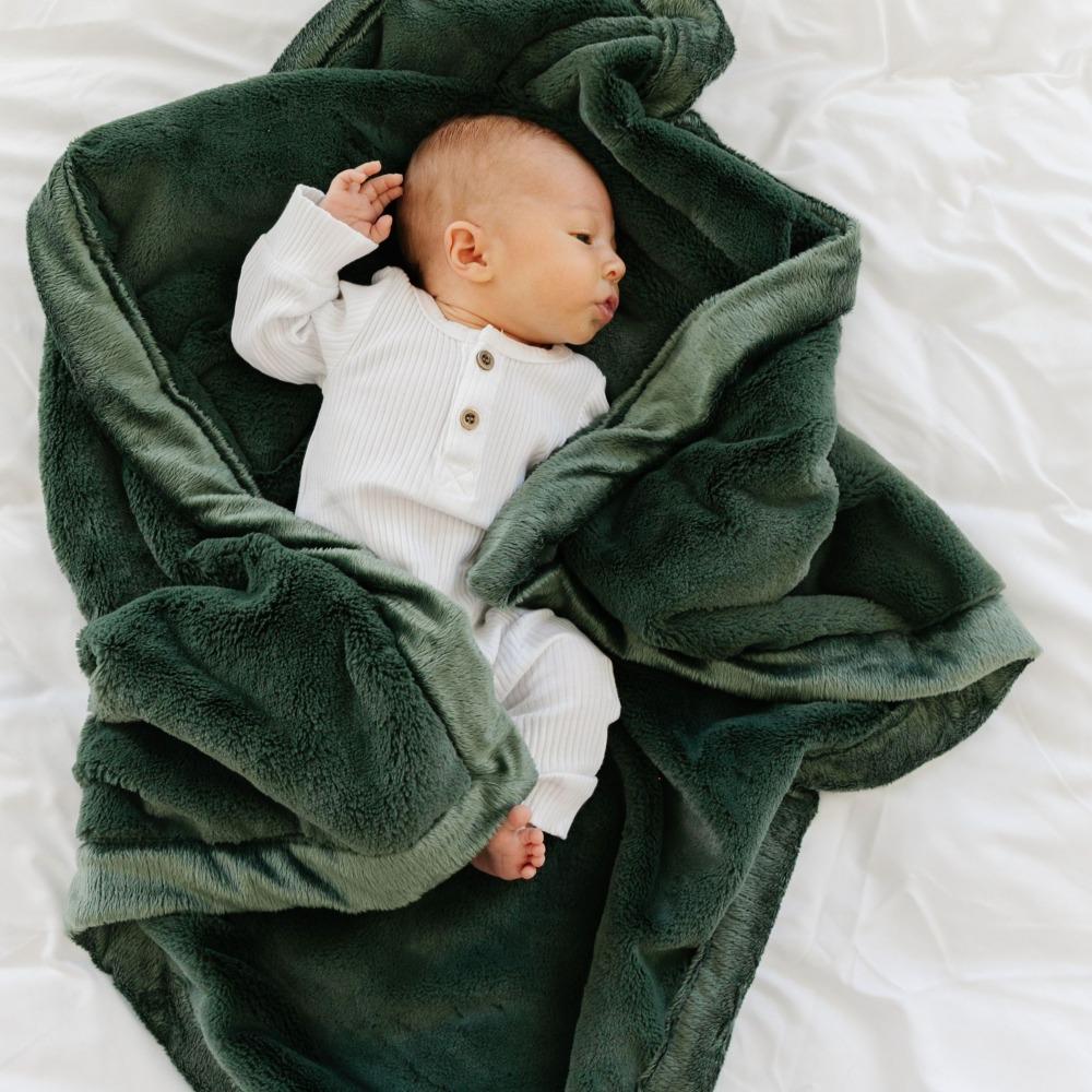 Lush Receiving Blanket 30x40 Inch by Saranoni