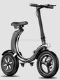 Folding Electric Bicycles Are Small, Ultra-light and Portable, Helping To Drive Battery Cars