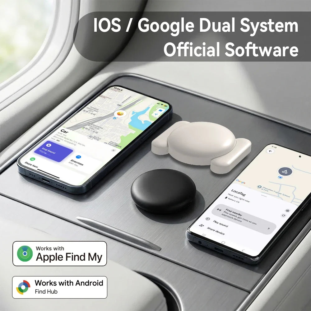 1/4-pack For Apple Find My/Google Find Hub Tracker Strong Magnetic Waterproof Anti-lost Finder Device For IOS/Google Smart Tag