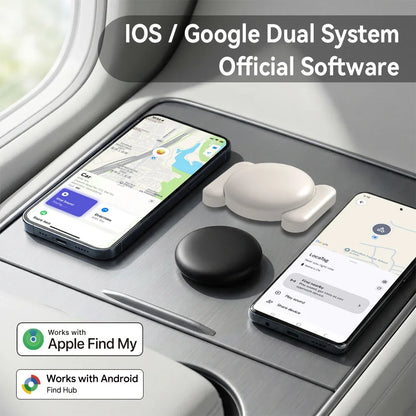 1/4-pack For Apple Find My/Google Find Hub Tracker Strong Magnetic Waterproof Anti-lost Finder Device For IOS/Google Smart Tag