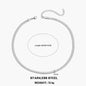 Hot Classic Unisex Flat Snake Chain Choker Necklace For Women Stainless Steel Herringbone Gold Silver Color Fashion Jewelry Gift