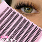 Individual Lashes 8-16mm 200pcs Cluster Lashes Natural Look Mixed Tray DIY Eyelash Extension Volume Lash Clusters Eyelashes Long